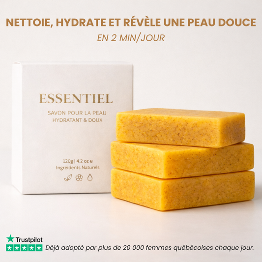 Savon ESSENTIEL™ - Nettoyant Hydratant & Douceur Naturelle