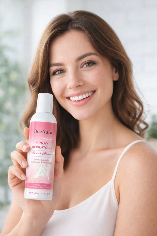 OceAura - Spray dépilatoire pour le corps